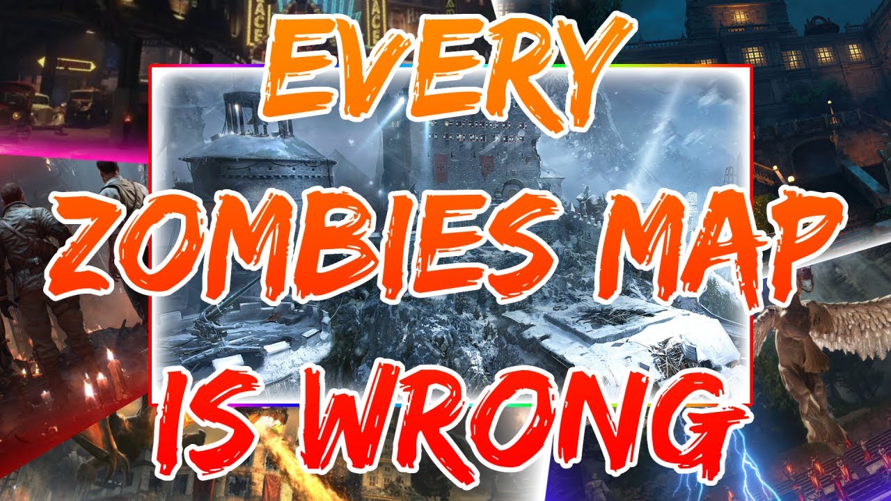 1 Thing Wrong With EVERY Cod ZOMBIES MAP - YouTube