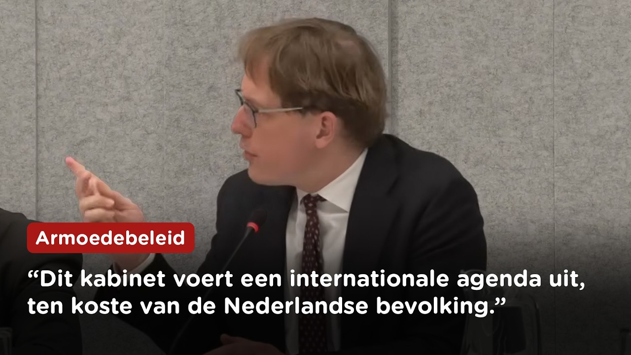 Thumbnail Kabinet geeft geld aan globalistische projecten, Nederlander zit in de kou | Van Houwelingen (FVD)