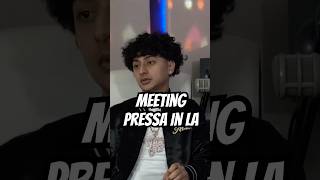 Lil OT On Meeting Pressa In LA