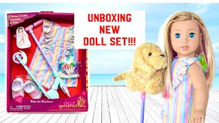 Unboxing Opening Review: New OG Our Generation Ride the Rainbow Set for 18” Dolls AG American Girl