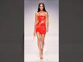 Confident Runway Walk | Joan Smalls for Versace