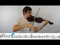 Learning the Violin: D Scale Waltz - All For Strings Book 1 #86