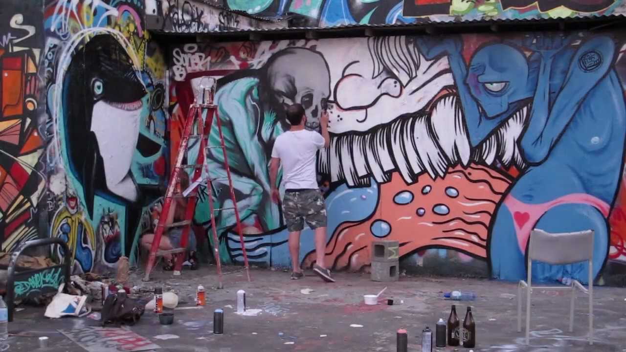 HIBERNIAN HOUSE by SCRIBLA, HOUL, BRIDGE & DIRT. by SCRIBLA