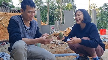 Trả Tiền Công Thợ , Công Khai Tài Chính Xây Nhà 2 Mẹ Con Cô Cầu Mù (Khiếm Thị)|Cói Lalin