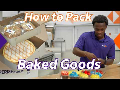 How to Pack & Ship Cookies, Cupcakes, and Cakes | Guide for Shipping Baked Goods with FedEx