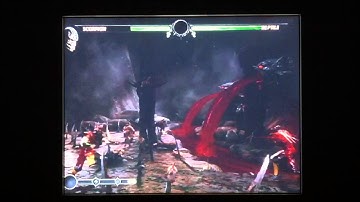 MK9 Classic Reptile Secret Fight Color glitch and Cyber-Rep
