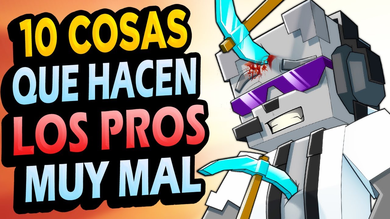 ✅ 10 Cosas de Pros INÚTILES en Minecraft!! #3