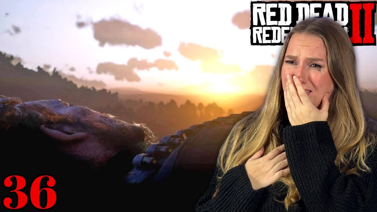 I am HEARTBROKEN [ENDING REACTION] || First time playing RED DEAD ...