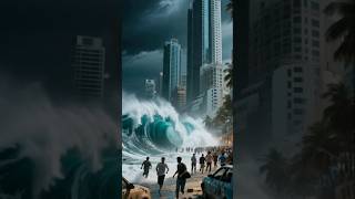Celebrity π Massive Tsunami Destroys Coastal City | AI Disaster Simulation Wealth
