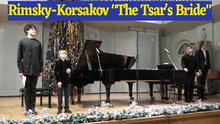 Rimsky-Korsakov The Tsar's Bride: Overture/ 2 pianos - 8 hands
