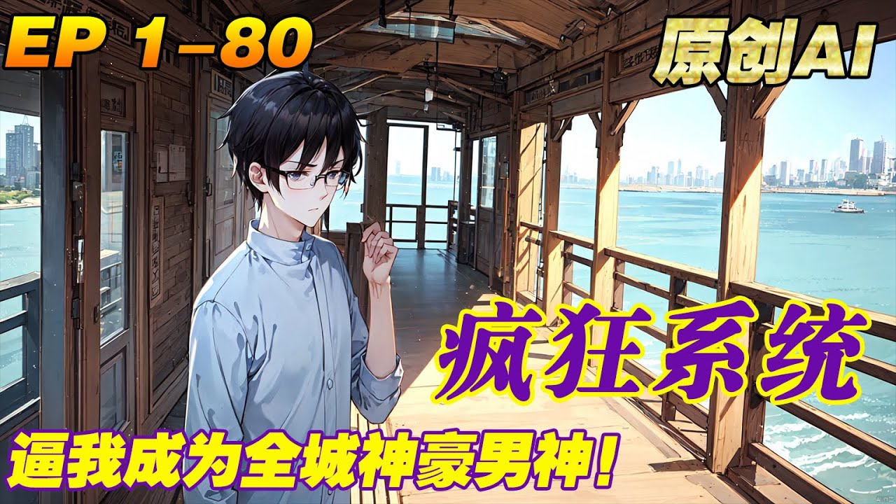 💥瘋狂系統，逼我成為全城神豪男神【1-80】蘇盛晨最近很憂傷，有一個又狠又摳還逼他當男神的系統是什麼感覺？ 蘇盛晨：系統，我是不是每天簽到打卡，變成超級神豪？ #小說 #逆襲 #爽文【原創AI小說】