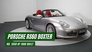 Porsche Boxster RS60 Spyder till salu på ERclassics