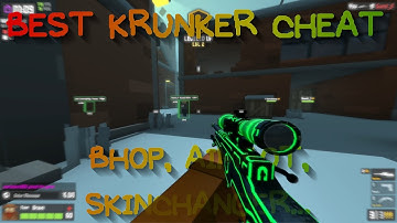 BEST FREE KRUNKER CHEAT (BHOP, SKINCHANGER, AIMBOT, AUTOFIRE...)