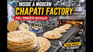 Inside an Industrial Chapati Plant – (Full Process) How Traditional Flatbreads Are Made