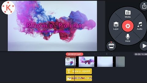 How to make Colorful Smoke Text Intro in Kinemaster Tutorial | Kinemaster Video Editing | Intro.