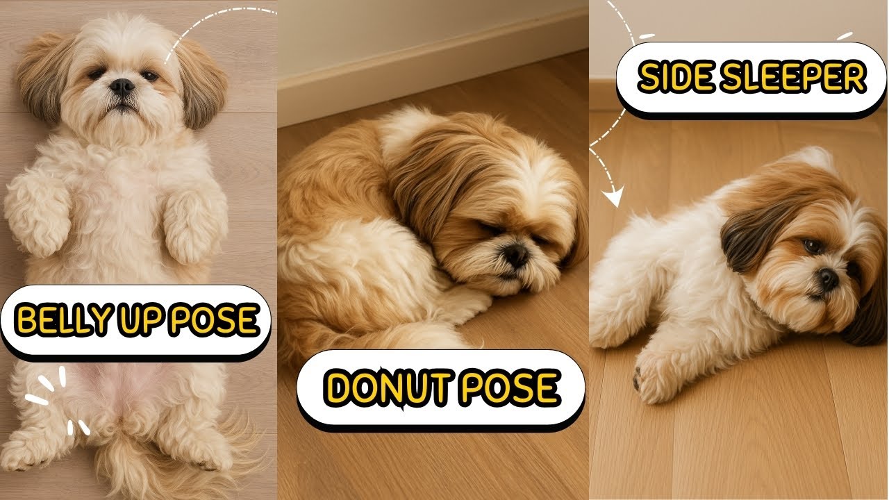 5 What Your Shih Tzu's Sleeping Position Reveals About Their Personality, Health and Character
