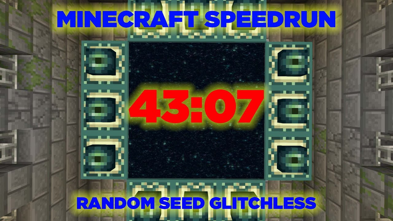 NOWY REKORD! - 1.16.1 Speedrun Minecraft (43:07) Random Seed Glitchless ...