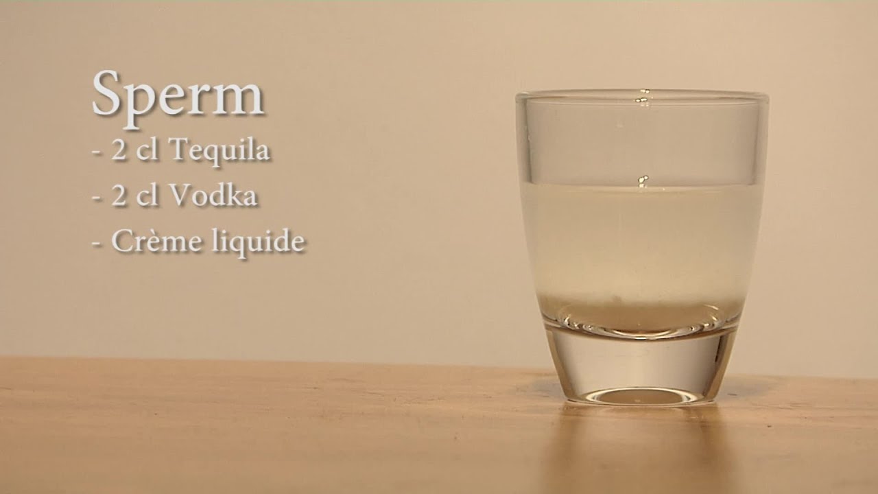 Sperm cocktail drinks for ladies