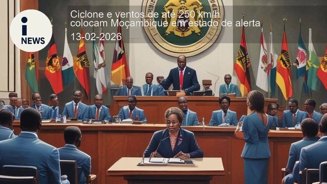 Ciclone e ventos de até 250 km/h colocam Moçambique em estado de alerta