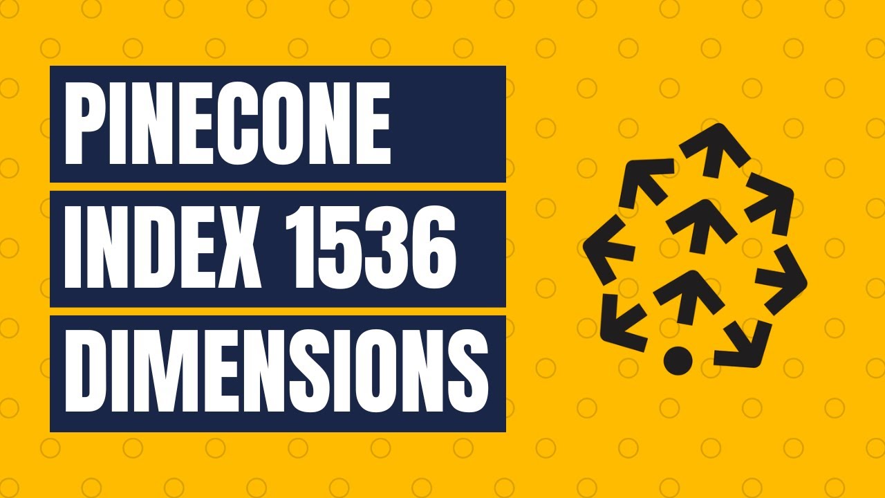 Create a Pinecone index using OpenAI text-embedding-3-small (with 1536 dimensions)