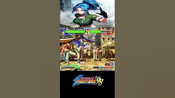 The King Of Fighters: Leona Heidern Super  #kof #snk #thekingoffighthers  #retro #games