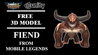 How To Extract Fiend 3D Model From Mobile Legend