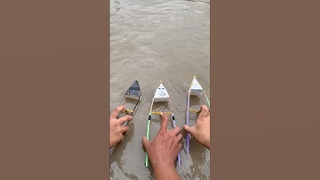 Thử làm ghe bobo Thái bằng tre và que kem đi đua và cái kết #shortvideo #trochoituoitho #boat #music