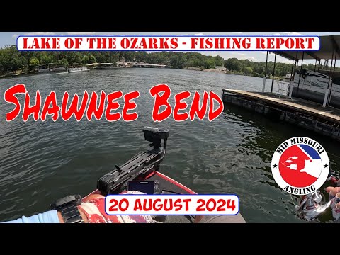 Lake of the Ozarks Bass Fishing – 20 August 2024 | Fishing report