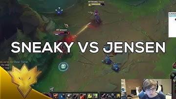 Sneaky vs. Jensen - Dynamic Queue Funny Moments & Highlights