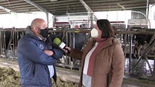José María Álvarez, del Servicio Técnico Comercial de Vacuno de Leche de NANTA/El Campo de Asturias