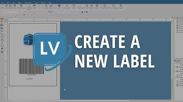 How to Create a New Label with LABELVIEW