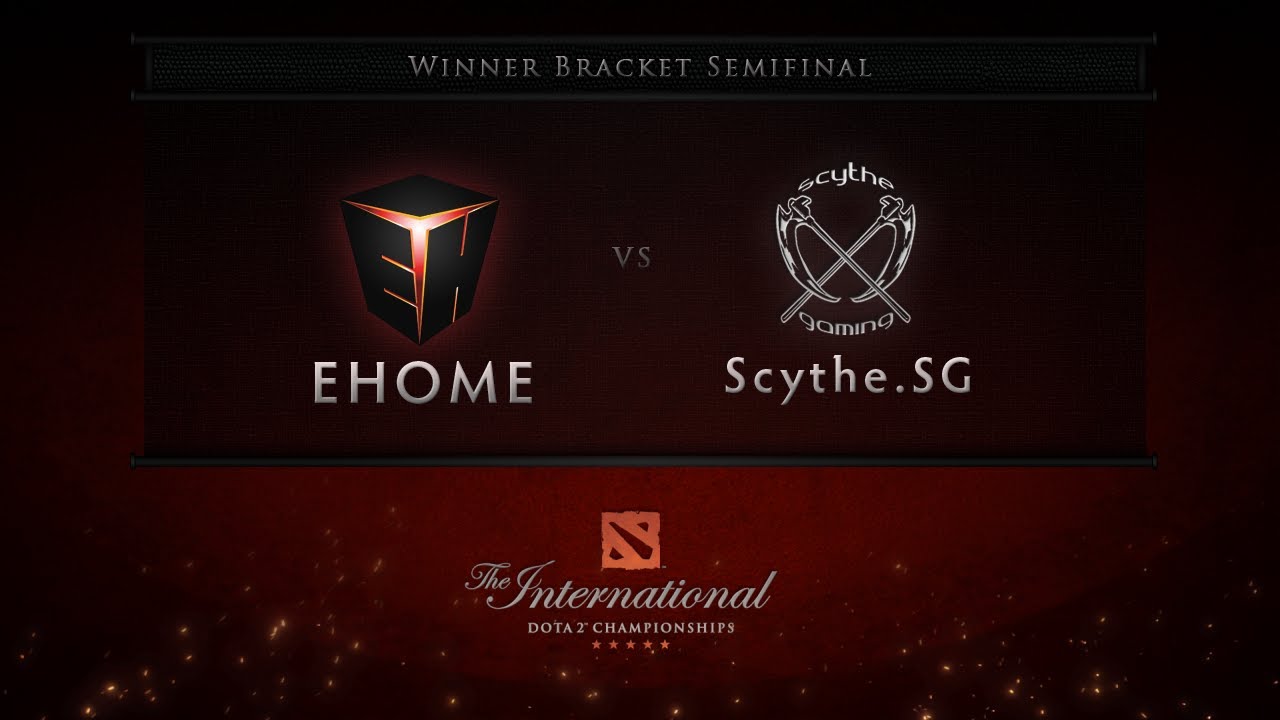 EHOME vs Scythe.SG - Winner Semifinal - English Commentary - Dota 2  International - YouTube