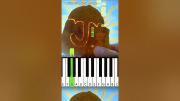 Needles and Dalgona | Squid Game Ost | Easy Piano Tutorial #shorts #netflix