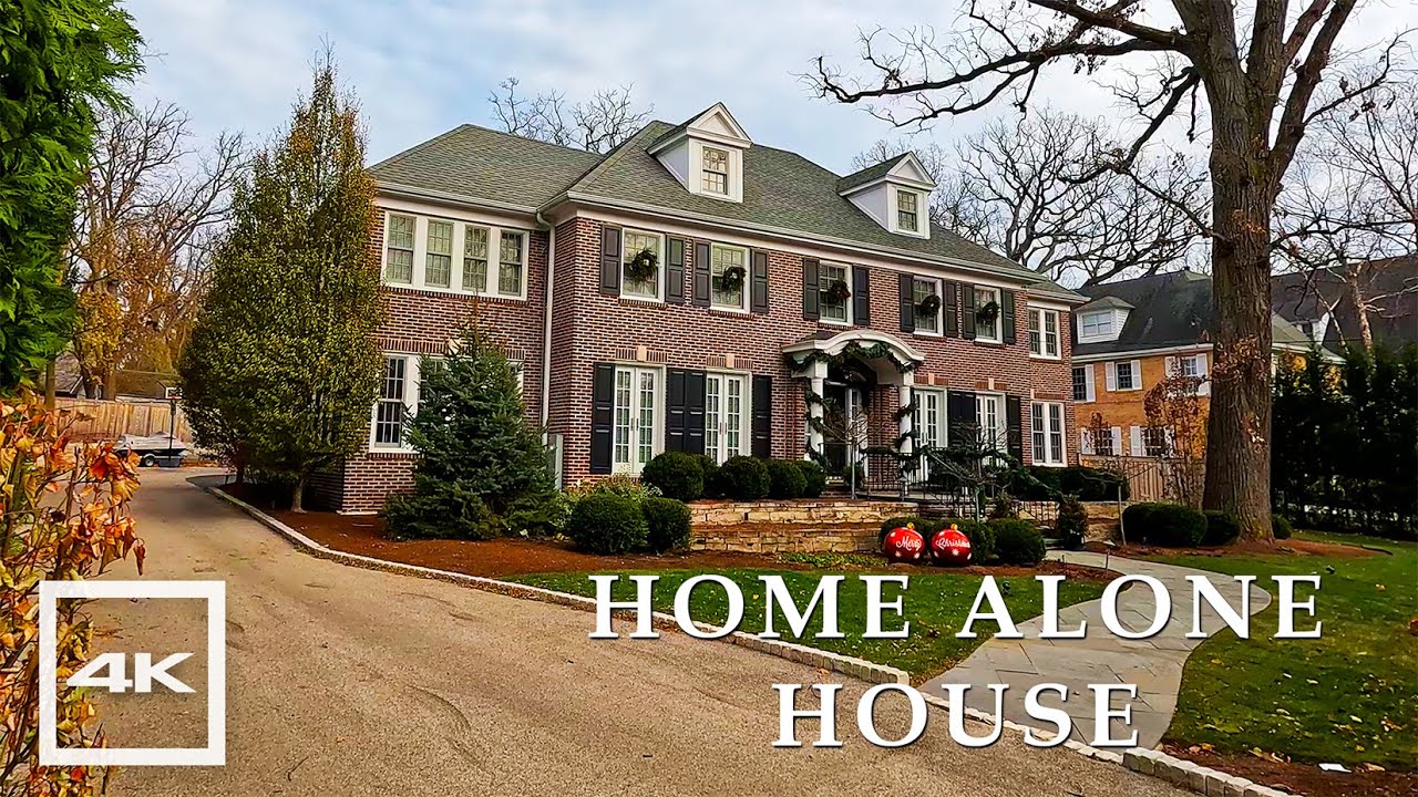 Home Alone House in the Real Life, Winnetka IL Walking Tour 2024 | 4K HDR 60fps