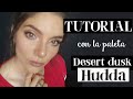 💄 Tutorial con la Paleta &quot;Desert Dusk&quot; de hudda Beauty 💎 |  BereRo