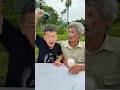Hai ông cháu trêu trọc nhau siêu dễ thương p2#shorts #cute