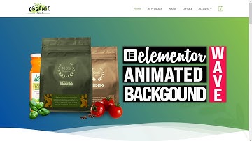🔴 Advanced Elementor Animated Gradient and Waves Background Using Unlimited Elements.