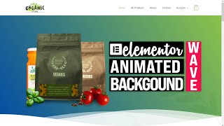 π΄ Advanced Elementor Animated Gradient and Waves Background Using Unlimited Elements. Wealth