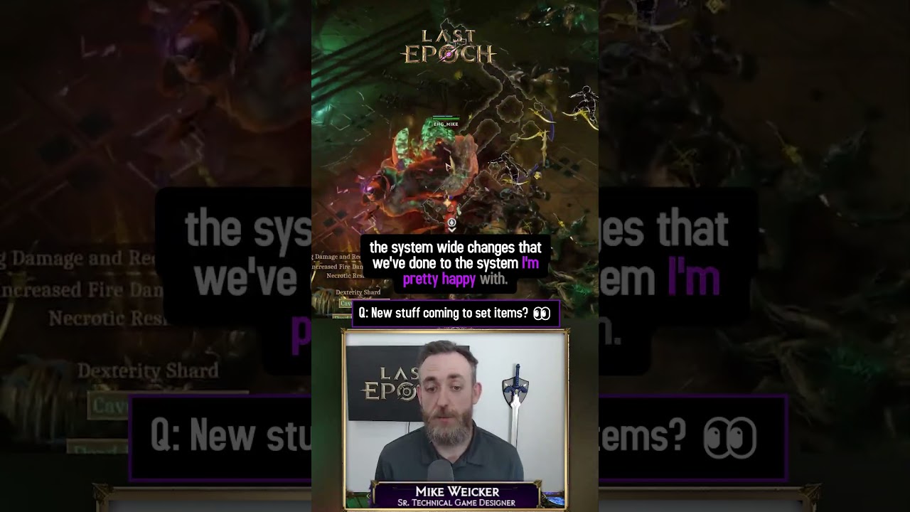 What’s next for set items in Last Epoch?  #lastepoch #ARPG #Gaming