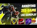 SUPER ANNOYING ZED GAME - Wild Rift HellsDevil Plus Gameplay