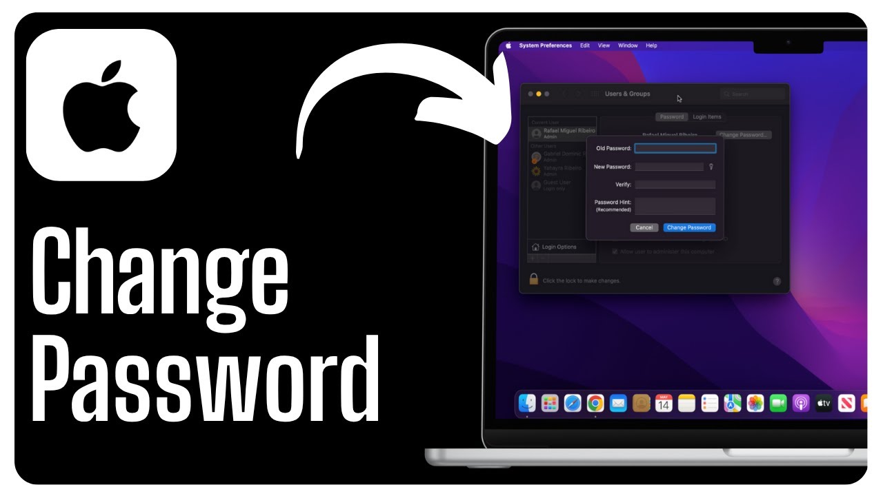 How to Change Your Login Password on Mac 🔒 - YouTube