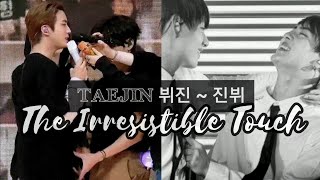 TAEJIN - The Irresistible Touch. 뷔진 ~ 진뷔 Taehyung and Jin Love Chemistry. JinV Hot Sexual Tension.