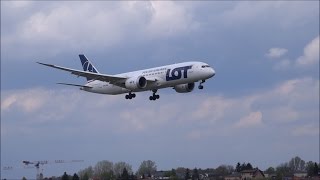 Warsaw Chopin Airport Plane Spotting 01.05.2015