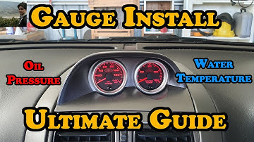 Installing Gauges in Your Car: A Beginner