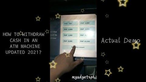 HOW TO WITHDRAW MONEY USING UNIONBANK ATM CARD IN A BDO ATM MACHINE|ACTUAL DEMO