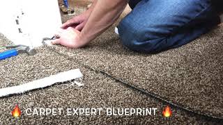 🔥 How To seam Cheap Carpet From Lowes 🔥