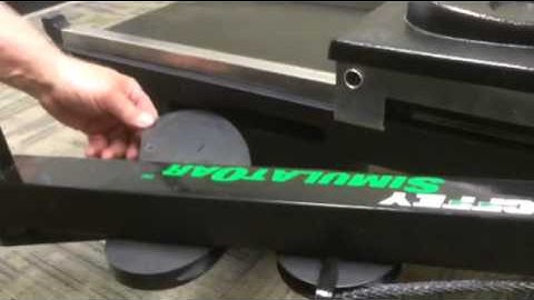 SimulatOar fold up and store