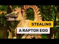 Everwind- Stealing a raptor egg! 🦖