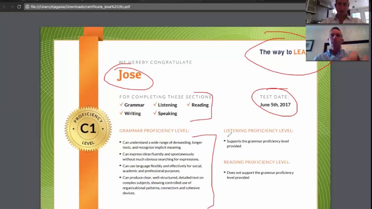 Placement Test 2.0 - Short Demonstration