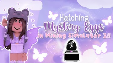 Hatching New ❓Mystery❓ 🥚Egg🥚 in Mining Simulator 2!! | Galaxy Unicorn Van